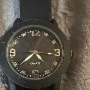 Elegant Black Quartz women’s dress Watch WAC9160KL0191 working watch